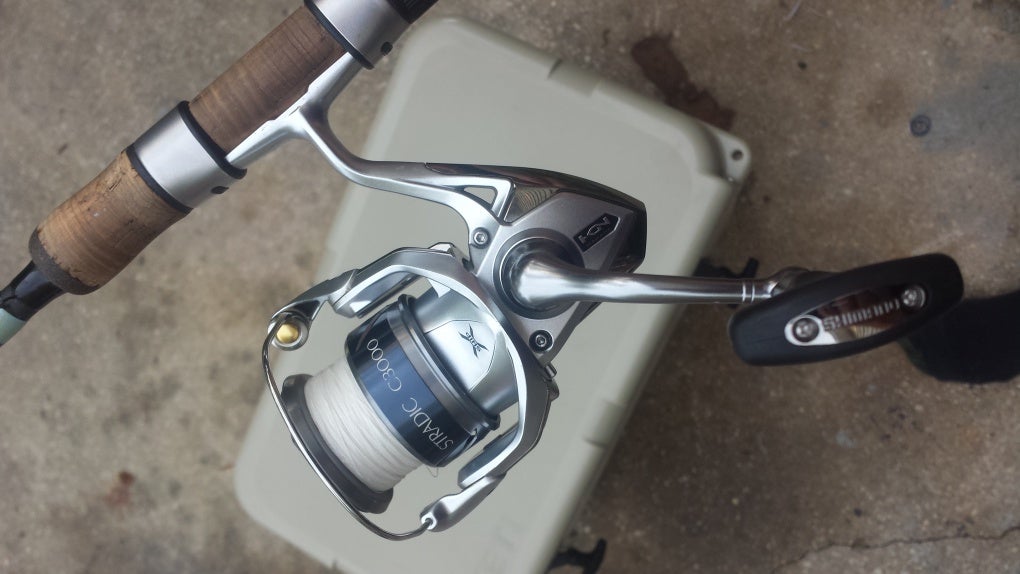 Shimano Stradic 3000 with a G Loomis E6X inshore